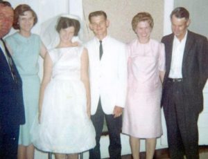 wedding. The Rosses celebrate their 50th anniversary this week.