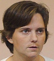 Mary Winkler at her criminal trial in 2007. The three daughters of Mary and the late Matthew Winkler returned home with their mother on Aug. 1 after an agreement was reached between her and the children's paternal grandparents