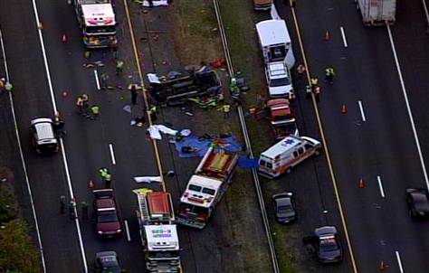 Accident kills six on New York State Thruway