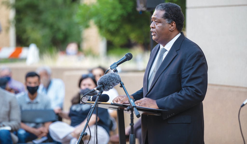 Minister and Bible professor Jerry Taylor is founding director of the Carl Spain Center on Race Studies and Spiritual Action at Abilene Christian University.