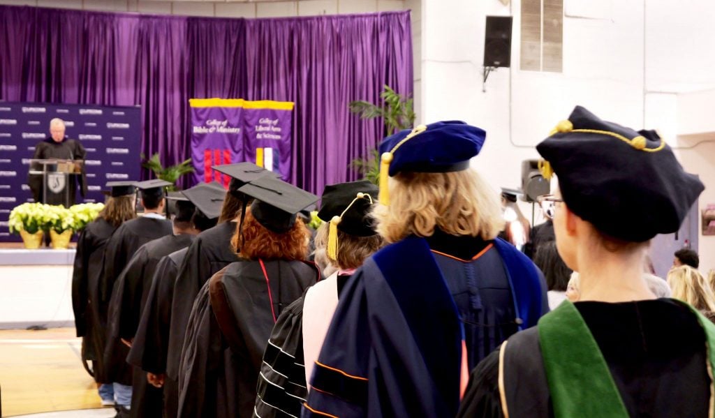Thirteen women walked across the gymnasium stage at Nashville’s Debra Johnson Rehabilitation Center in mid-December to receive a Master of Arts in Christian ministry.