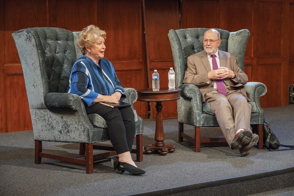 Rhonda Lowry of Lipscomb University interviews religion scholar N.T. Wright about his childhood and the influences on his personal faith.