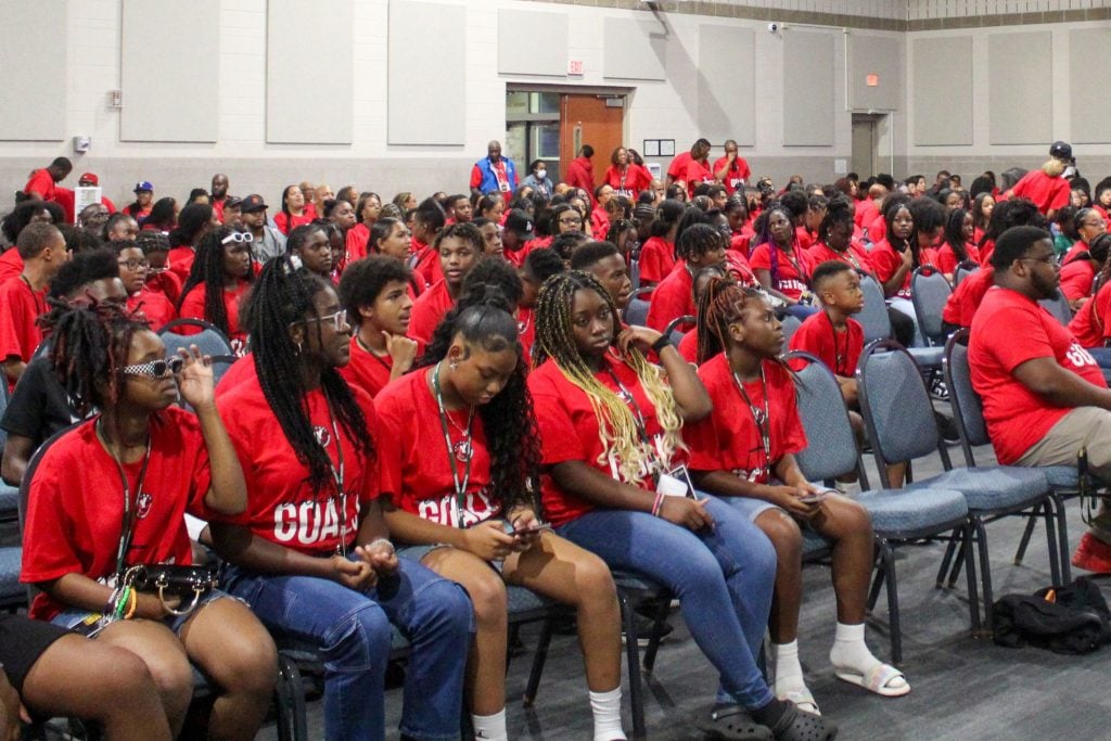 Students attend the National Youth Conference in Spartanburg, S.C.