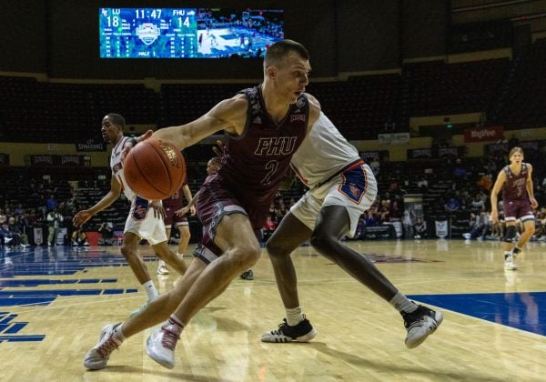 Down by one point with 40 ticks on the clock, Peyton Law flew through the air to disrupt a deep inbound pass.