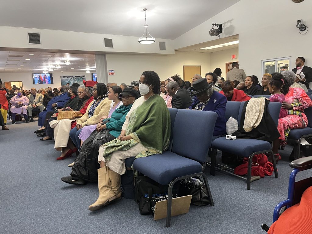 The main sanctuary and two overflow rooms of the East Baltimore Church of Christ were packed during the monthly song service that recently brought together 22 congregations from the Mid-Atlantic area.