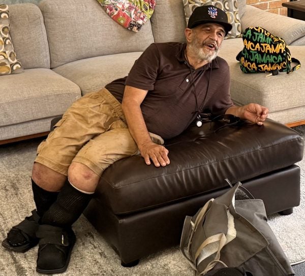 Church helps homeless son of late Yankees TV cameraman. Church helps homeless son of late Yankees TV cameraman.