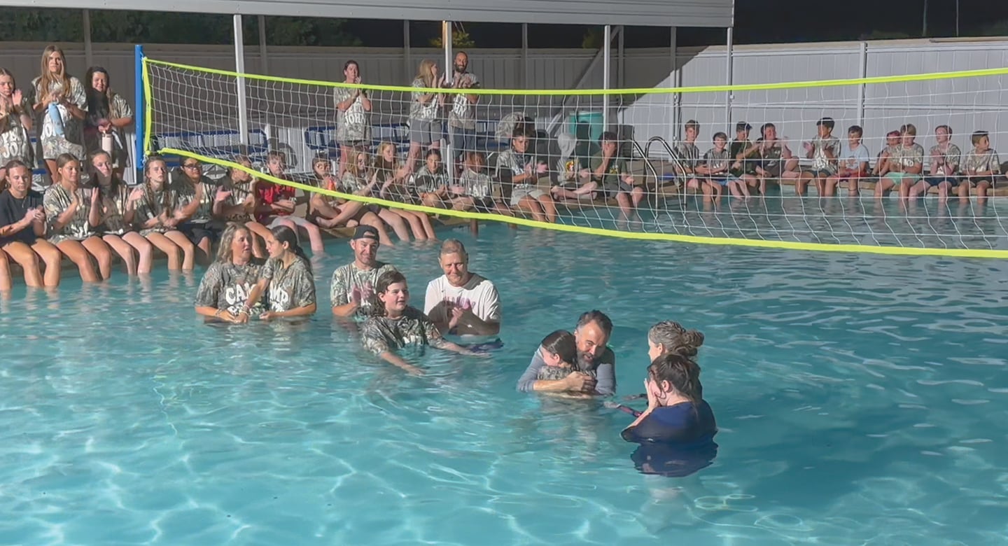 A good choice and a bittersweet baptism - The Christian Chronicle