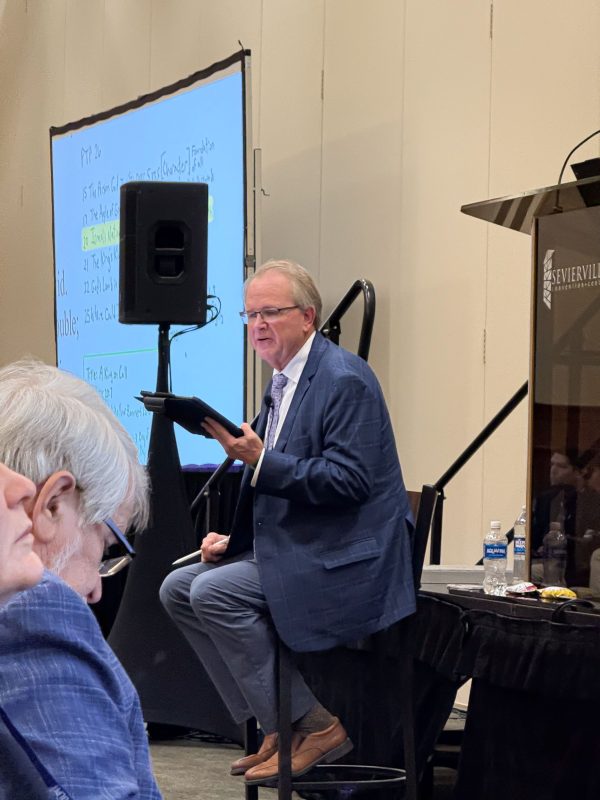 Allen Webster teaches lessons on the Psalms at PTP.