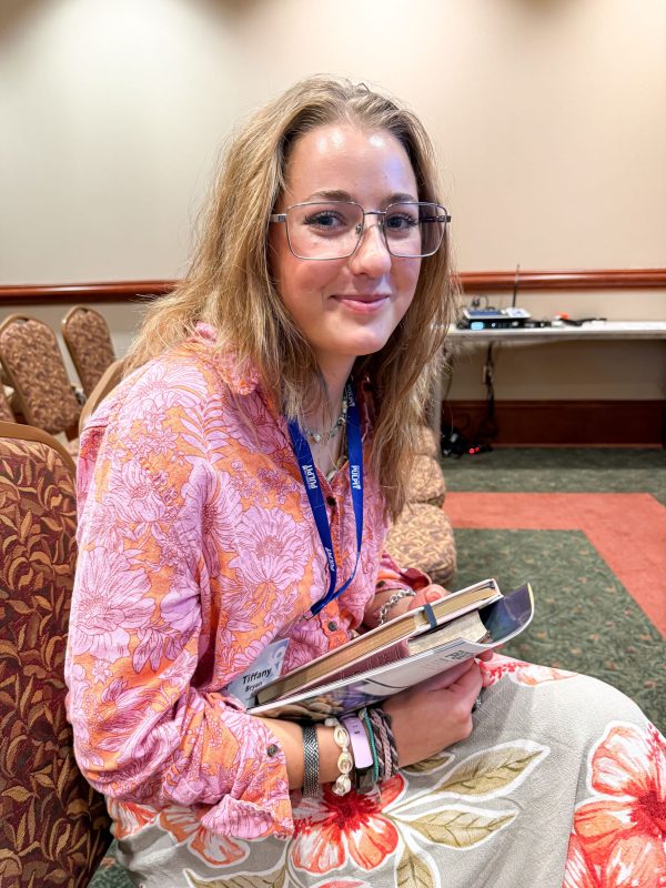 Tiffany Bryan attends a session on "The Myth of Neutrality" at PTP.